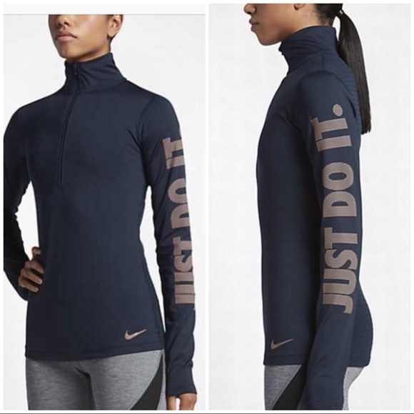 Nike Tops - Nike Pro Dri-FIT Warm Long-Sleeve Top 803149-451